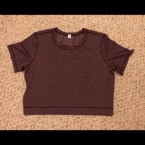 Lululemon crop top size 4